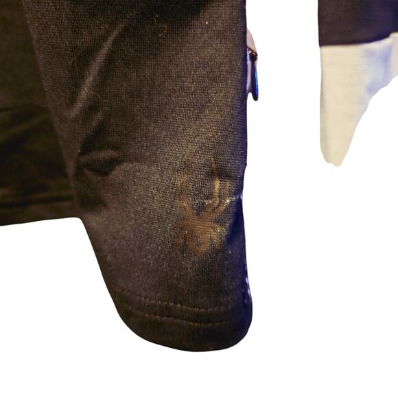 Spyder long sleeve quarter zip shirt womans size large - Picture 3 of 5